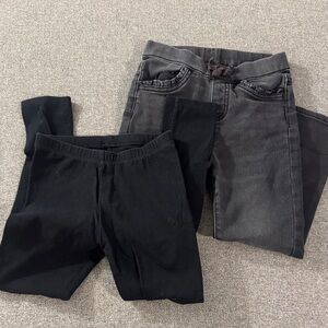 5/$15- Stylish Kids Black and Gray Bottoms